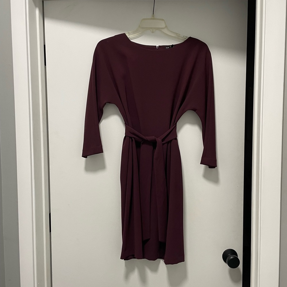Club Monaco tie waist dress